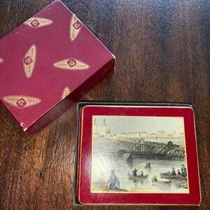 Vintage Lady Clare Coasters Water Scenes